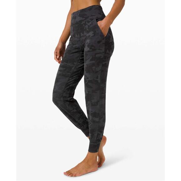 (6) Lululemon Align Jogger 28" Incognito Camo Multi Grey RARE - Picture 1 of 8